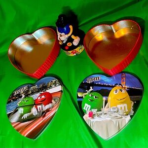 M&M'S Heart-Shaped Tin Collection with Characters